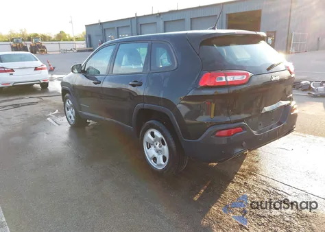 2016 Jeep Cherokee Sport z USA, uszkodzony, nr VIN 1C4PJLAB2GW136778